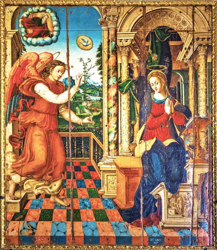 Annunciazione della Vergine del1551 - Ph Barucco
