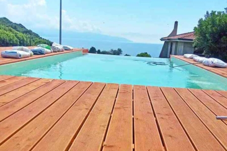 Casa in affitto a Capo Milazzo fronte mare e piscina a sfioro