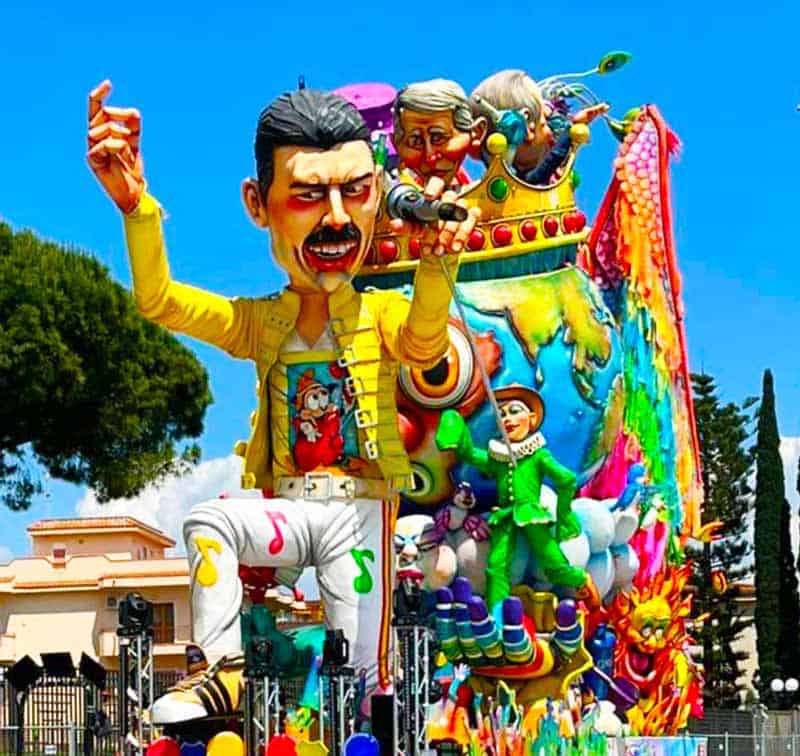 Carro allegorico Carnevale di Sciacca 2023