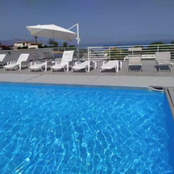Villetta a Balestrate con piscina vista mare on ampio panorama