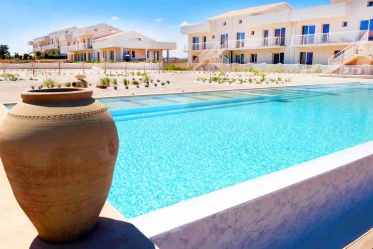 Marzamemi casa con piscina Residence Borgo 84