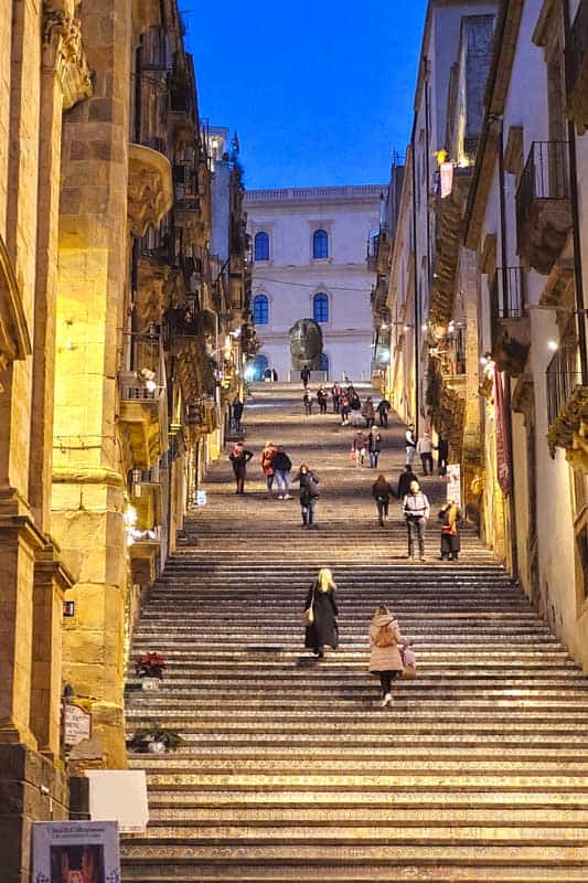 Scalinata di Santa Maria del Monte Scalinata di Santa Maria del Monte a gennaio 2026