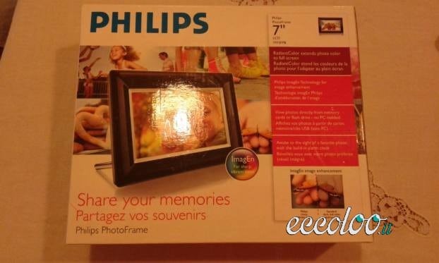 Cornice foto digitale Philips 7″ -18 cm in ottime condizioni