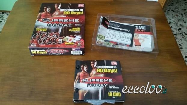 Supreme 90 day – Cofanetto dvd nuovo e originale