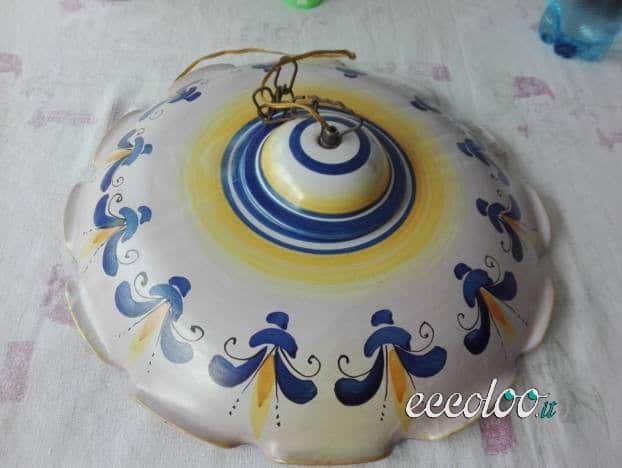 Lampadari in ceramica artigianale ne vendo due €.50