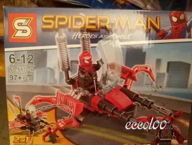 Spiderman costruzioni