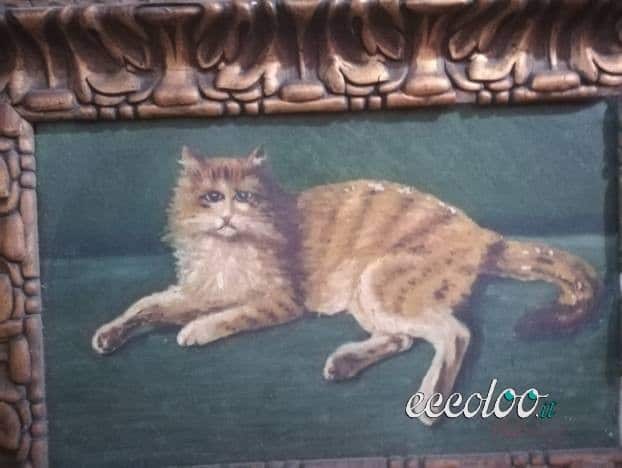 Dipinto Patrone “il gatto” 64×46 a €. 60
