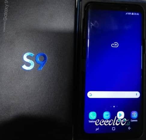 Samsung s9 completo di tutto. €. 350 non trattabile