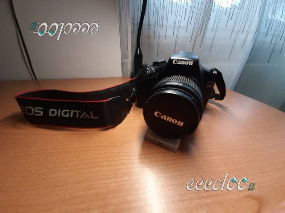 Canon EOS 1100d macchinetta fotografica