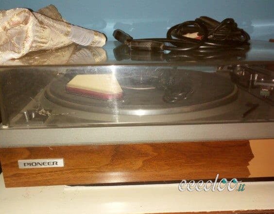 Stereo giradischi Pioneer / dischi italiani e inglesi