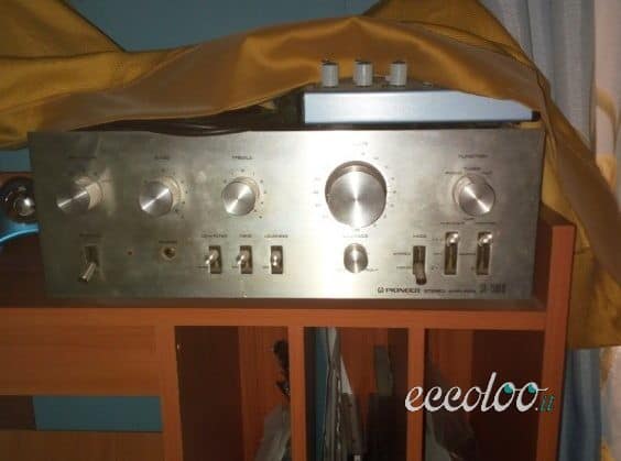 Stereo giradischi Pioneer / dischi italiani e inglesi