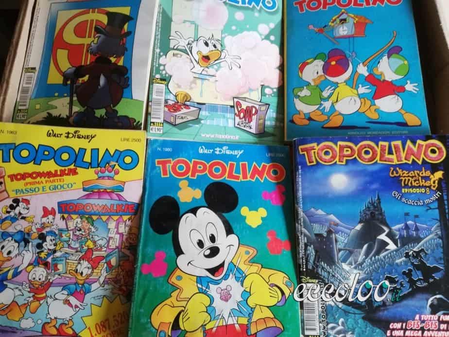 Collezione di fumetti Topolino e almanacchi