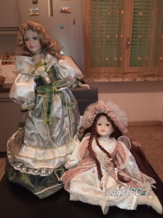 Bambole in Ceramica perfettamente tenute